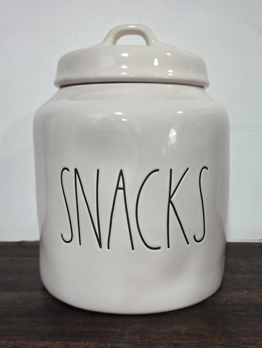 Rae Dunn Snacks Canister